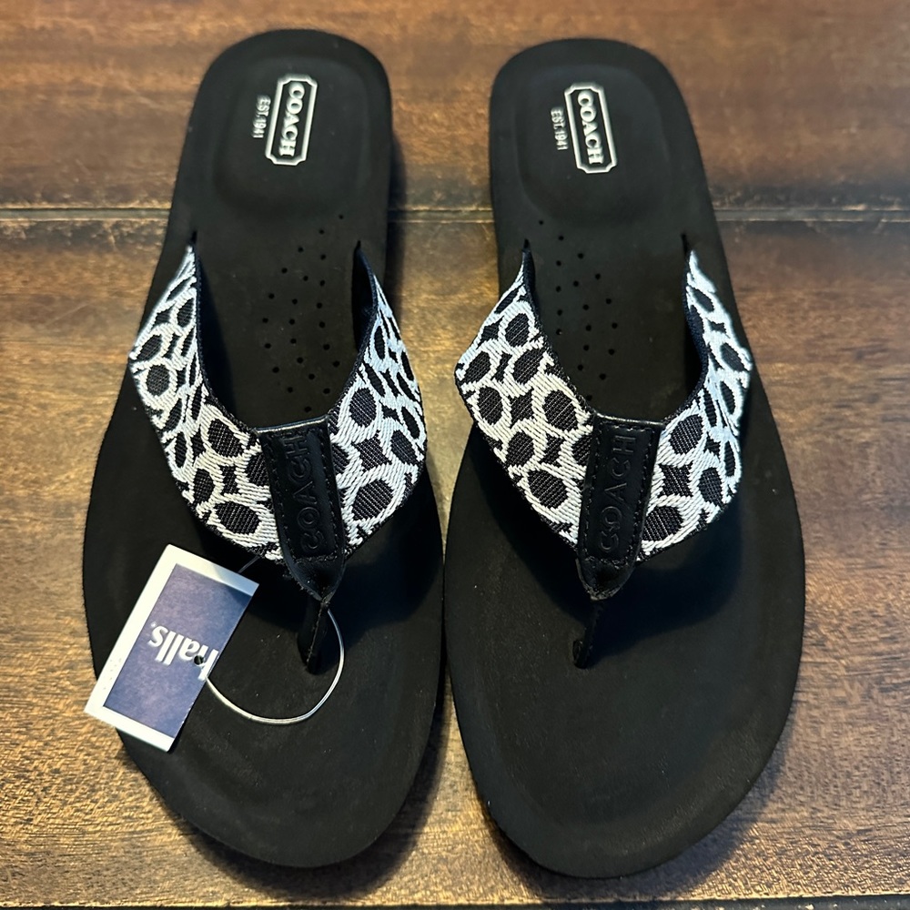 ⭐️NEW Coach Jessalyn Thong Flip Flop Sandals Size 9.5⭐️